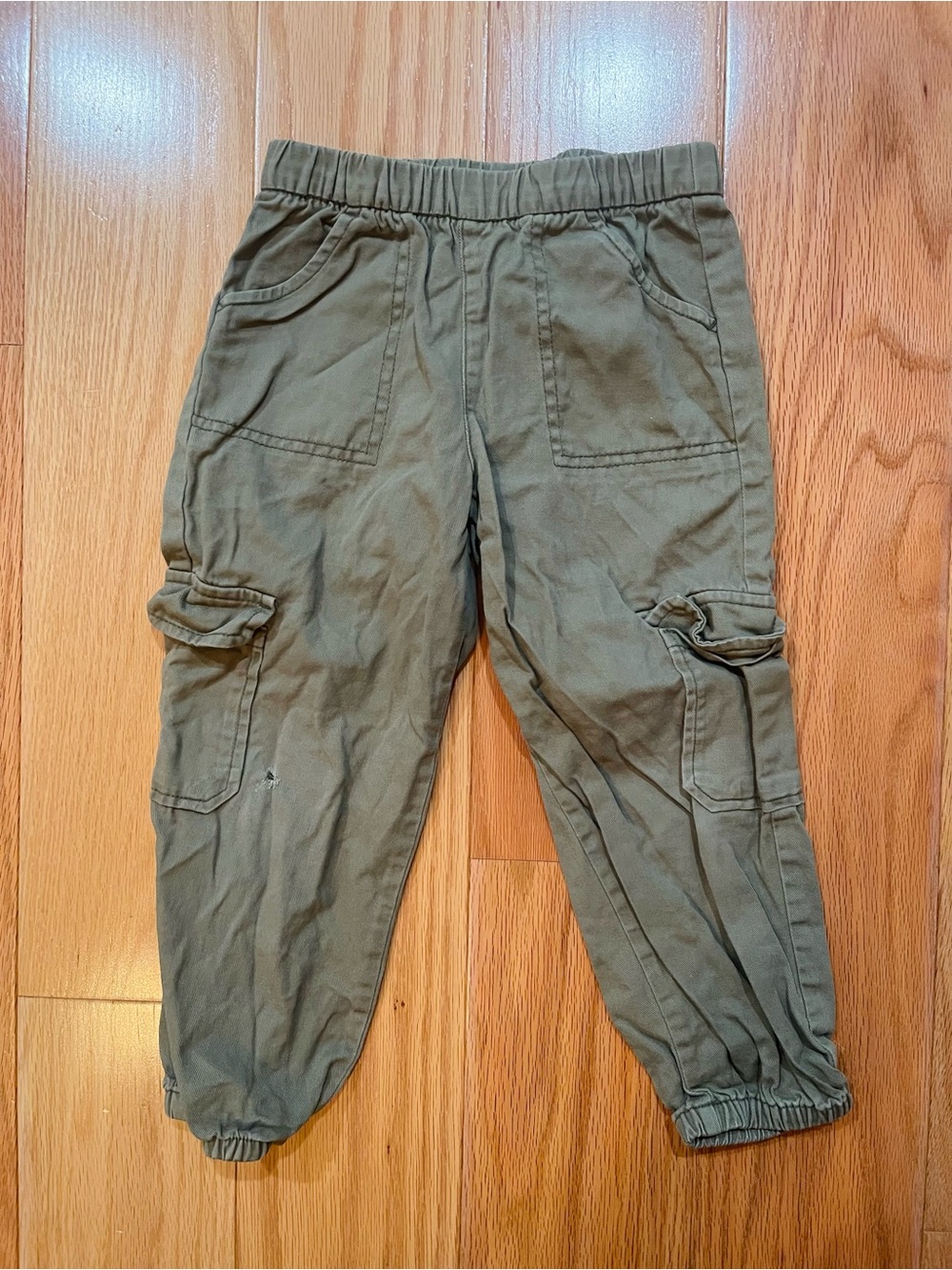 Old Navy Olive Green Cargo Joggers for Kids